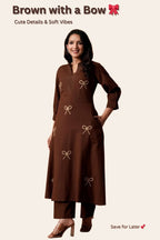 Women's Maroon Kurti