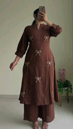 Women's Maroon Kurti