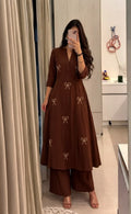 Women's Maroon Kurti